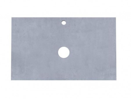 Столешница «MarkaOne» Grunge Loft 100, Бетон Светлый без Раковины (4604613348496)