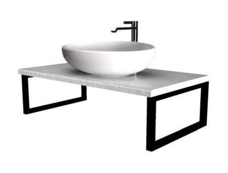 Столешница «MarkaOne» Grunge Loft 100, Бетон Светлый без Раковины (4604613348496)